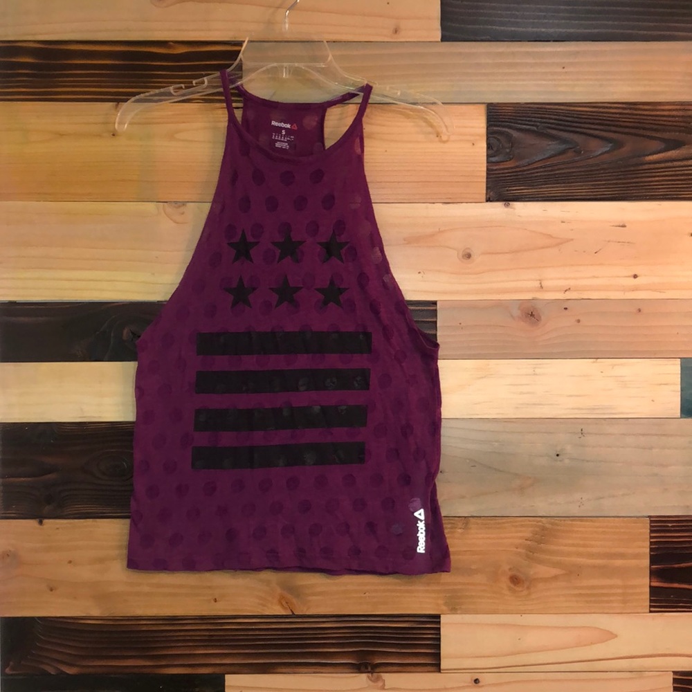 Reebok American flag muscle tank